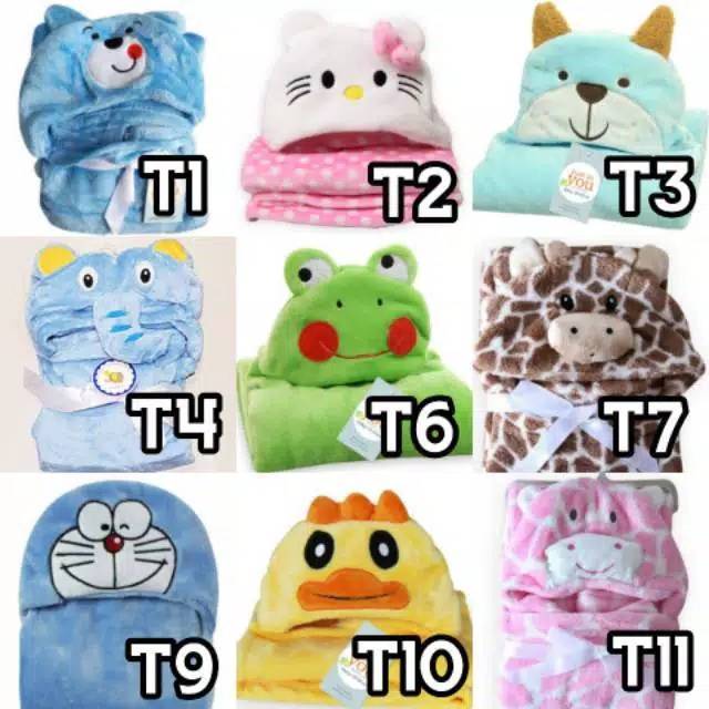 Selimut bayi topi carters / Selimut bayi murah /  Selimut bayi lembut