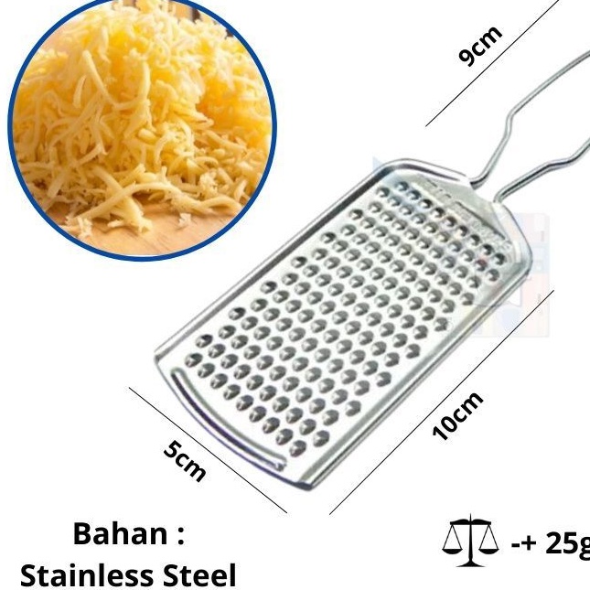 ⭐️ Jendela Kosmetik ⭐️ Parutan Keju / Parutan Serba guna / Parutan Stainless Steel / Parutan Murah