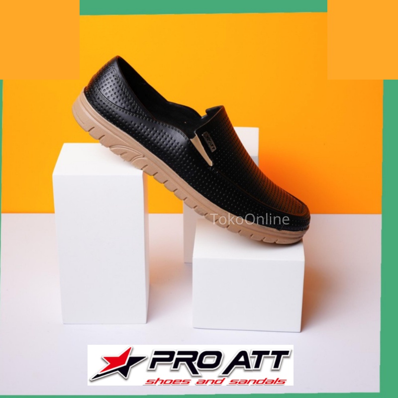 PROMO SEPATU PANTOFEL KARET PRIA ORIGINAL PRO ATT / SEPATU PANTOFEL PRIA / SEPATU PRIA / SEPATU SLIP ON / SEPATU ATT / SEPATU KARET PRIA / SEPATU KARET COWOK