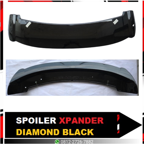 SPOILER XPANDER DIAMOND BLACK TANPA LAMPU