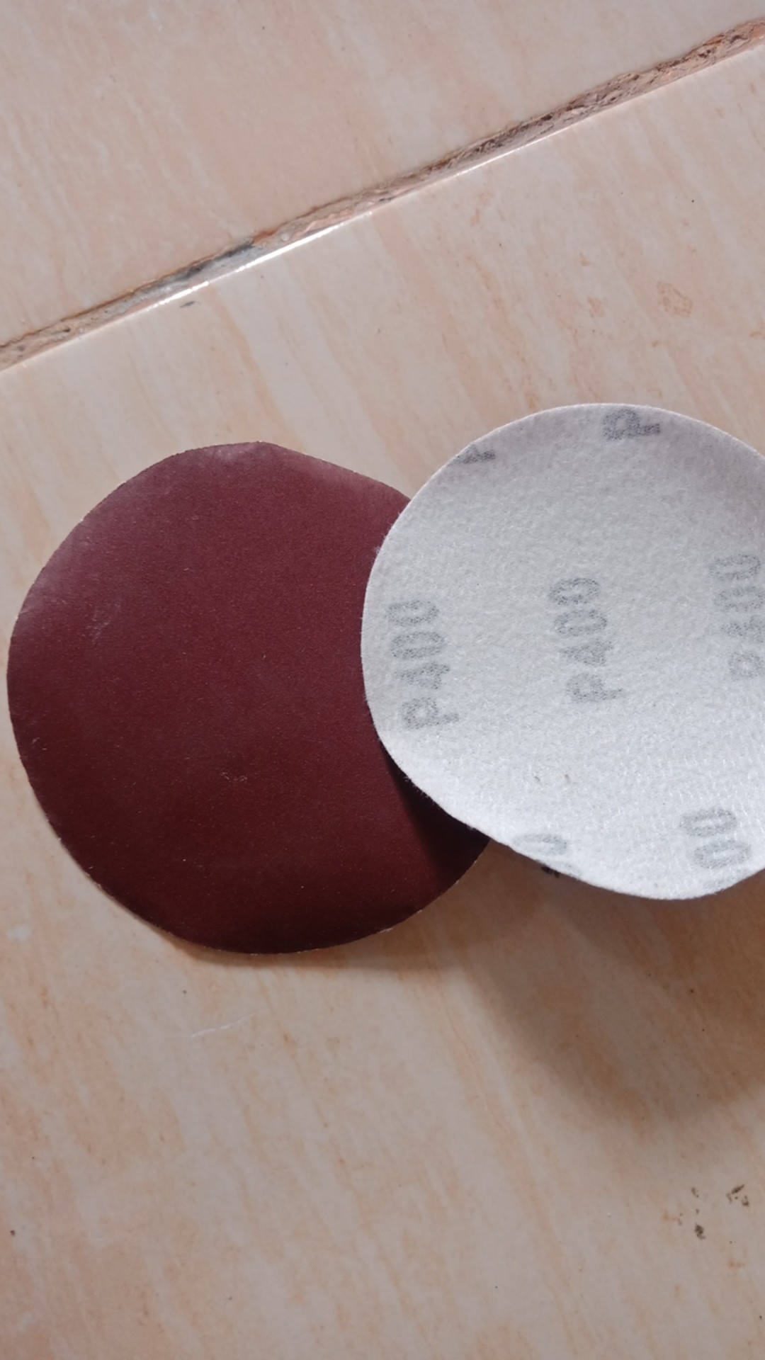 Amplas Bulat Velcro 4 Grit 400-amplas Tempel