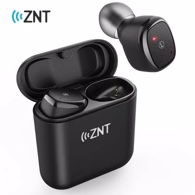 ZNT D06-A Wireless Bluetooth 5.0 TWS  Protable Hifi Headset Microphone - Black