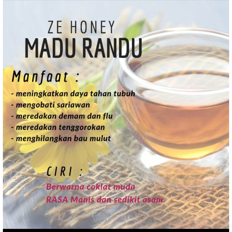 

madu asli 100%