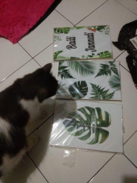 Hiasan Dinding Poster Kayu Al-133