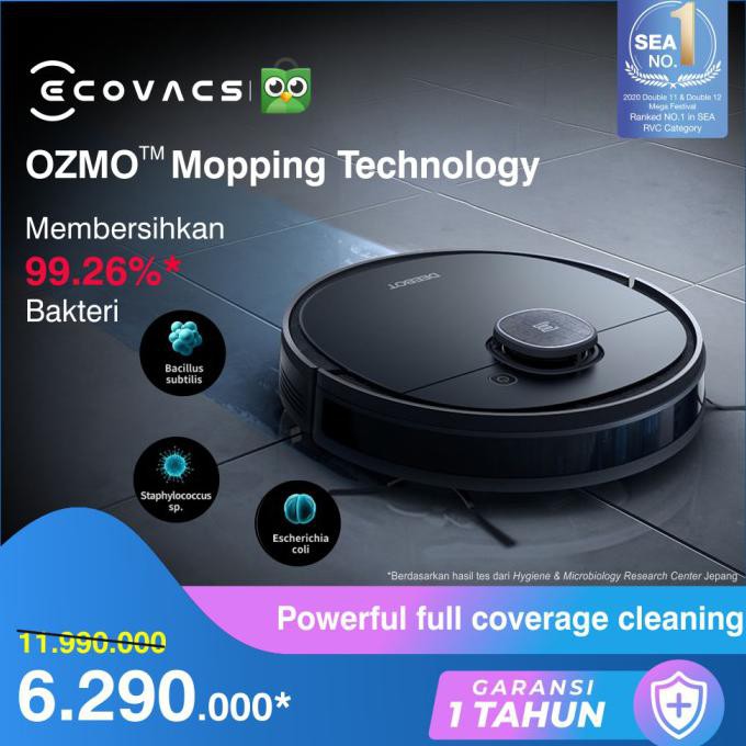 Ecovacs DEEBOT OZMO 950 Robot Vacuum Cleaner Vacum