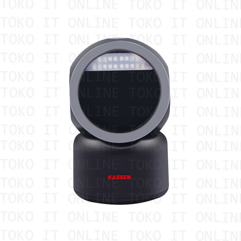 KASSEN RS720 SCANNER BARCODE 1D 2D USB DESKTOP OMNI KASSEN KO 720 SCAN QR CODE EFAKTUR RESI JNT JNE MARKETPLACE EXPEDISI MINIMARKET