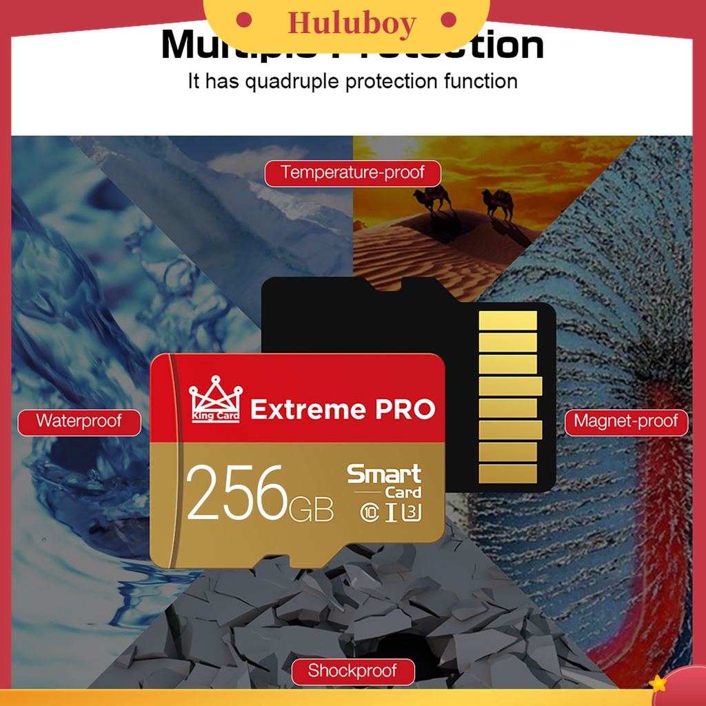 Kartu Memori TF 1TB / 512GB / 256GB / 128GB Tahan Air Dan Suhu Tinggi Untuk Membaca