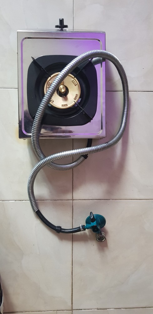 Kompor Rinnai Ri 511t Api Turbo<br />stainless 1 Tungku Kitchen Gas Stove Ri-511t Api Besar Original Asli