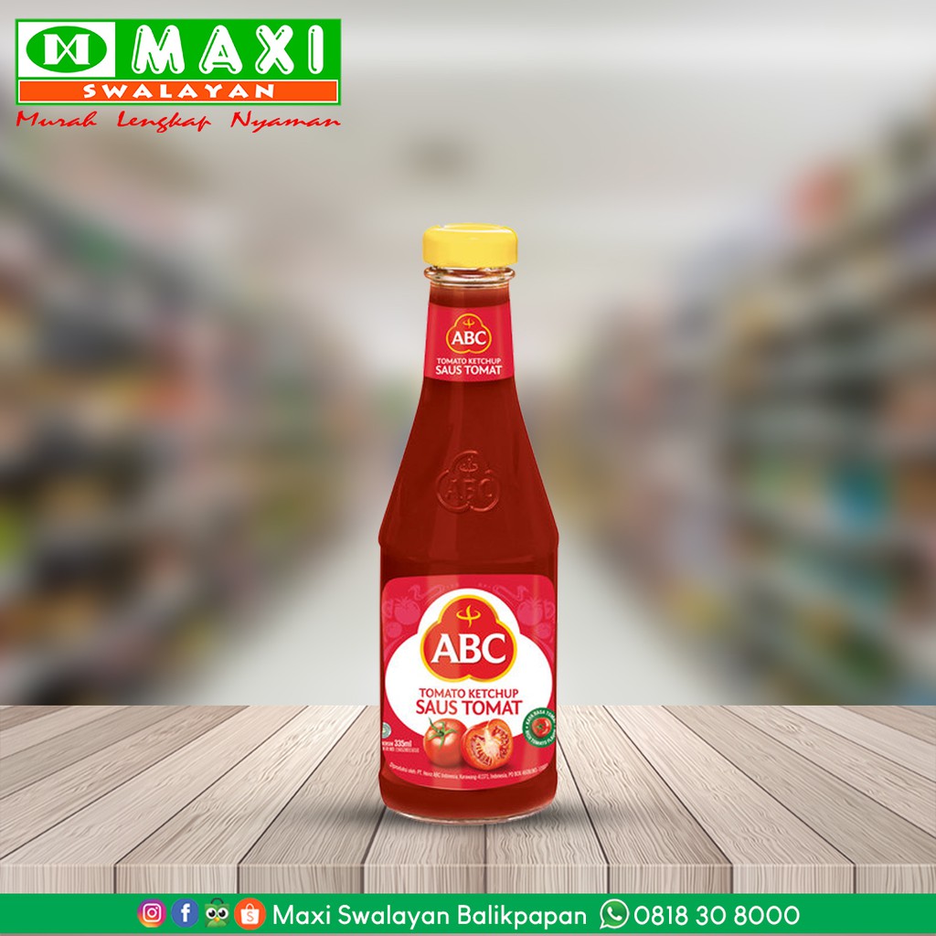 

ABC Saus Tomat 335gr