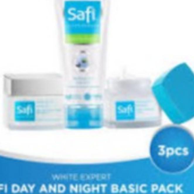 ❋ ✨STAR✨ Safi Paket Hemat White Expert(Day 25GR,Night25GR,Clnser50) / Krim Pagi / Krim Malam / Sabun