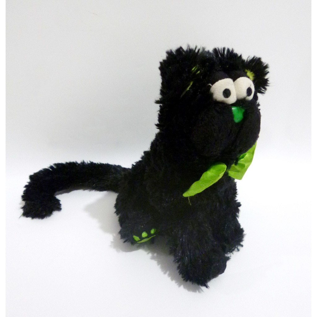 Boneka Black Cat Kucing Hitam Original Import Japan Jepang