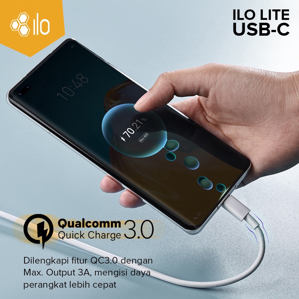 ILO Lite Type C Support Fast Charging