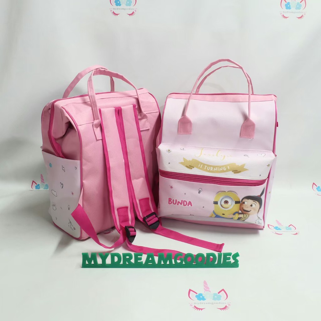 DIAPPER BAG  / TAS ULTAH / SOUVENIR PROMOSI / POUCH SKINCARE / AQIQAH / TASYAKURAN / MANYUE