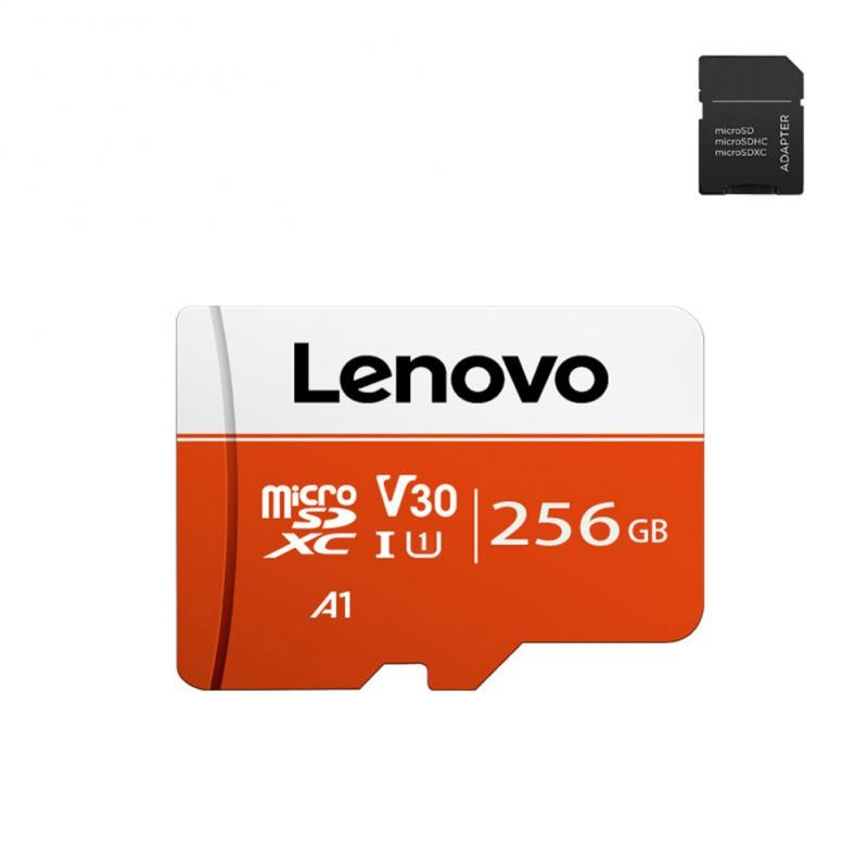 Lenovo 512GB Kartu Memori Micro SD TF Mini Flash Kecepatan Tinggi 256GB