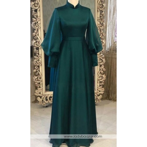 gaun pengantin muslimah