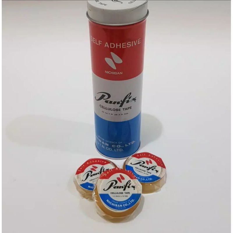 

Cellulose Tape / Isolasi Kecil PANFIX 1/2 x 10 yard