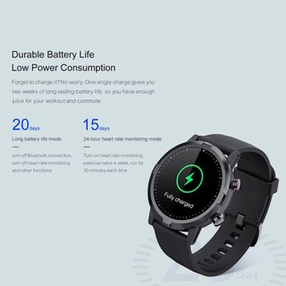 Haylou RT LS05S Smartwatch Watch Faces Heart Rate Waterproof Original