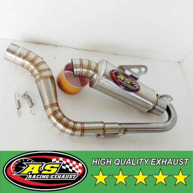 Knalpot Vario125 Vario110 knalpot racing vario125 AS RACING EXHAUST original