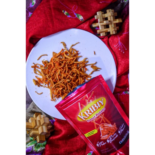 

Kribiy Snack - Keripik Ubi Madu Bali Rasa Sambal Balado 150gr