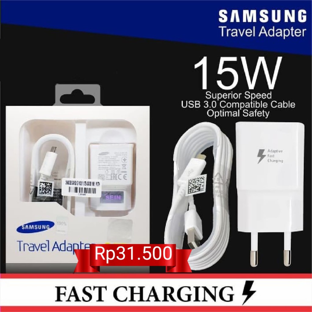 Samsung Adapter 2a 10w Original Adapter Kepala Batok 