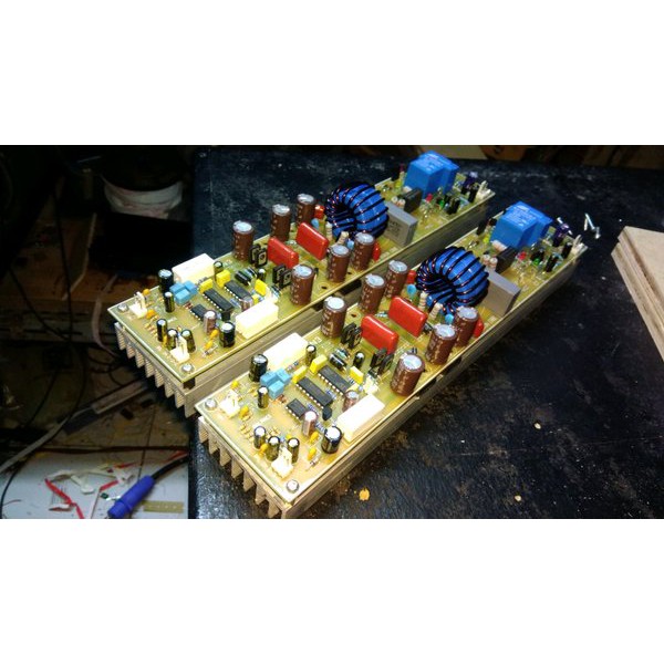 Class D power amp 90 VDC