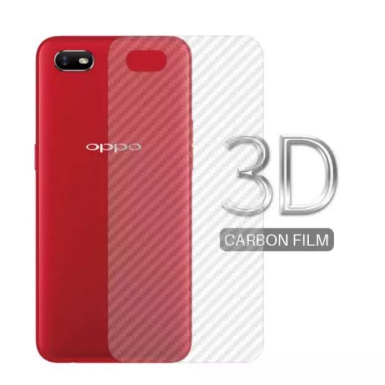 Skin Graskin Carbon Oppo A1K Anti jamur belakang transparan