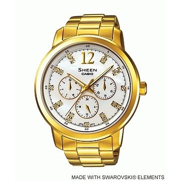 Casio Sheen SHE-3802GD Original