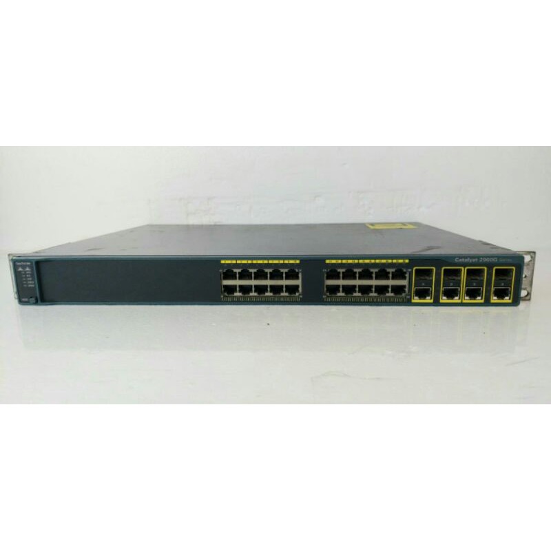 CISCO WS-C2960G-24TC-L V03 CATALYST 2960G SERI GIGABIT SWITCH PLUS RACK MOUNT EARS