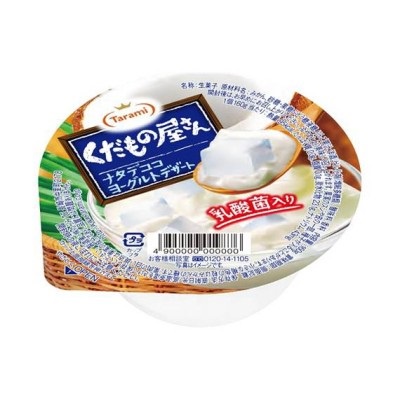

Tarami Kudamono Jelly Agar Rasa Yoghurt dan nata de coco 160gr
