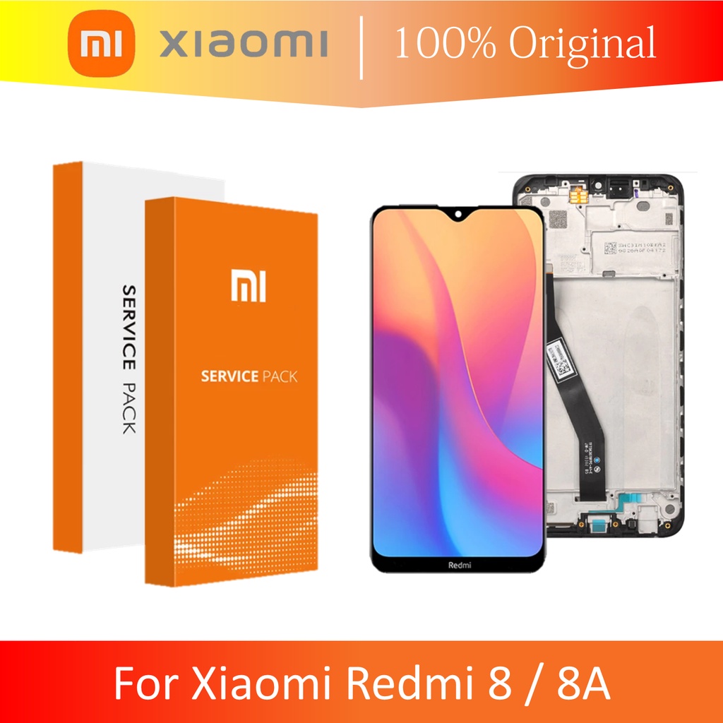 [ CHECK.ID ] LCD + FRAME XIAOMI REDMI 8 / 8A / 8A PRO SERVICE PRODUCT