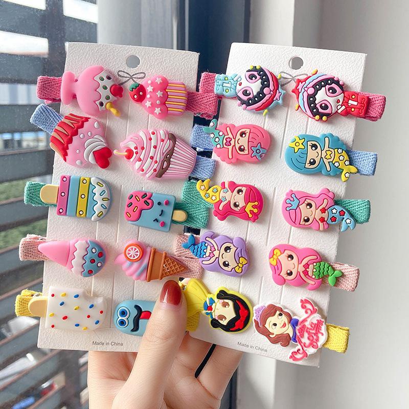 TIKTOK - D6084 Jepit Rambut Korea / Hair Pin Rambut / Hair Clips / Jepit Rambut Style Korea / Set Jepit Rambut Anak 10 in 1 F5069