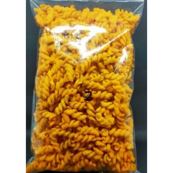 

makaroni spiral pedas daun jeruk