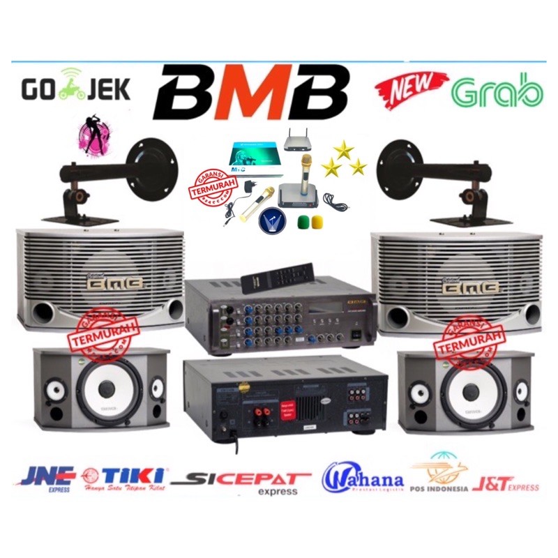 Paket Speaker Bmb Karaoke Cs455n 10 Inch Original Shopee Indonesia