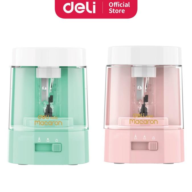Deli Electric Pencil Sharpener Rautan Pensil Listrik EH500