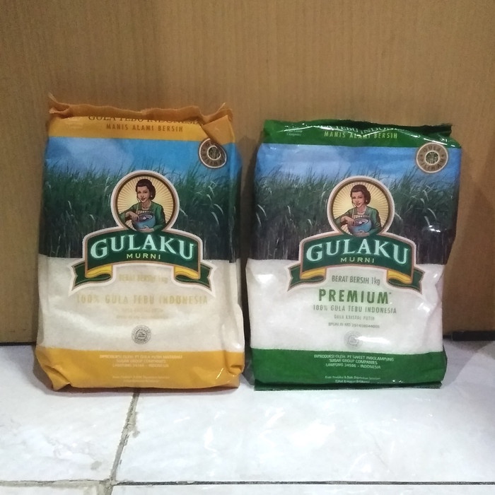 

01F1S Gula Pasir Gulaku 1 Kilogram - Hijau Fsfs201