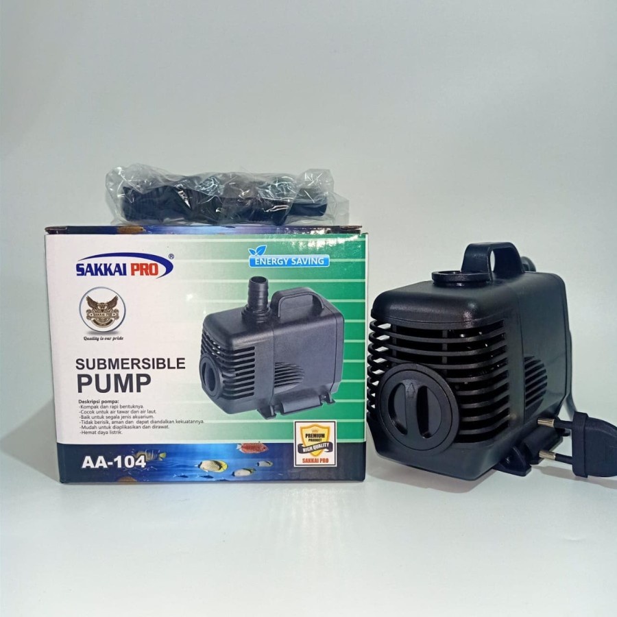 Submersible Pump AA104 Sakkai Pro Pompa Aquarium Celup AA 104