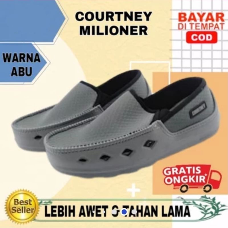 sepatu pria Ardiles Courtney orginal 100% slip on kekinian Trendy keren elegant