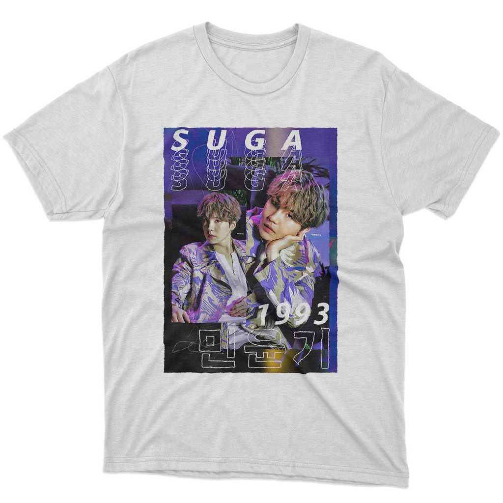 Kaos T-Shirt BTS Suga 1993