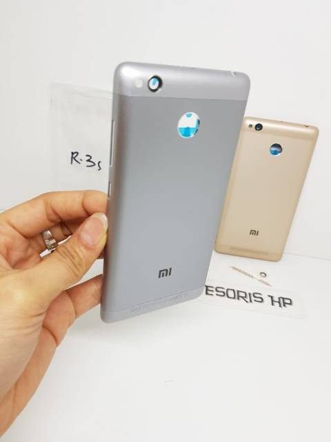 Back Cover Redmi 3S 5.0&quot; Backdoor Xiaomi Redmi 3 Pro Back Case Housing Cover Tutup Belakang Hp