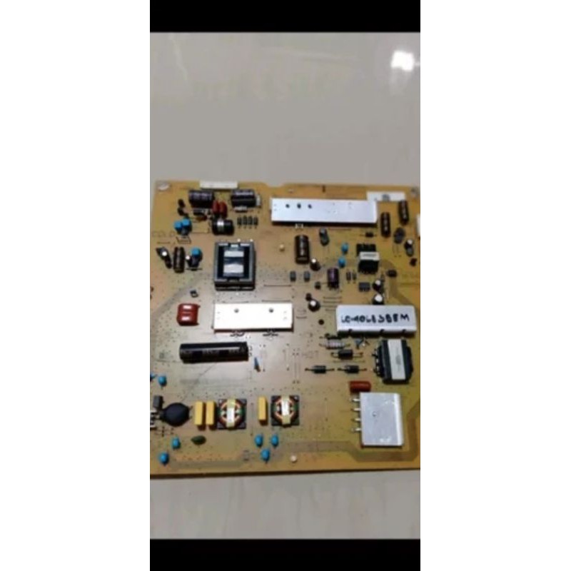 PSU - regulator - power supply tv led sharp LC 40LE355 M - 40 LE 355 M - 40