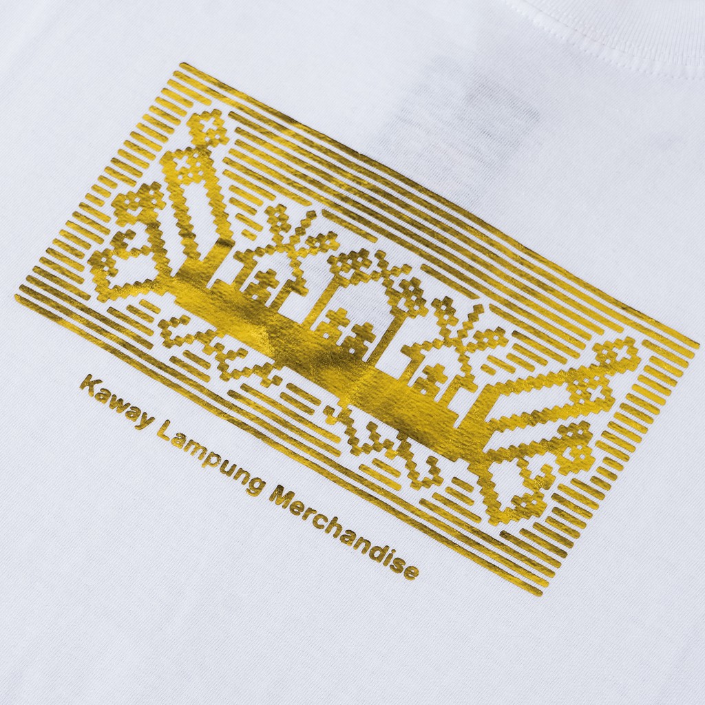 Kaway T-shirt Kaos- FO JUNK PIXEL White