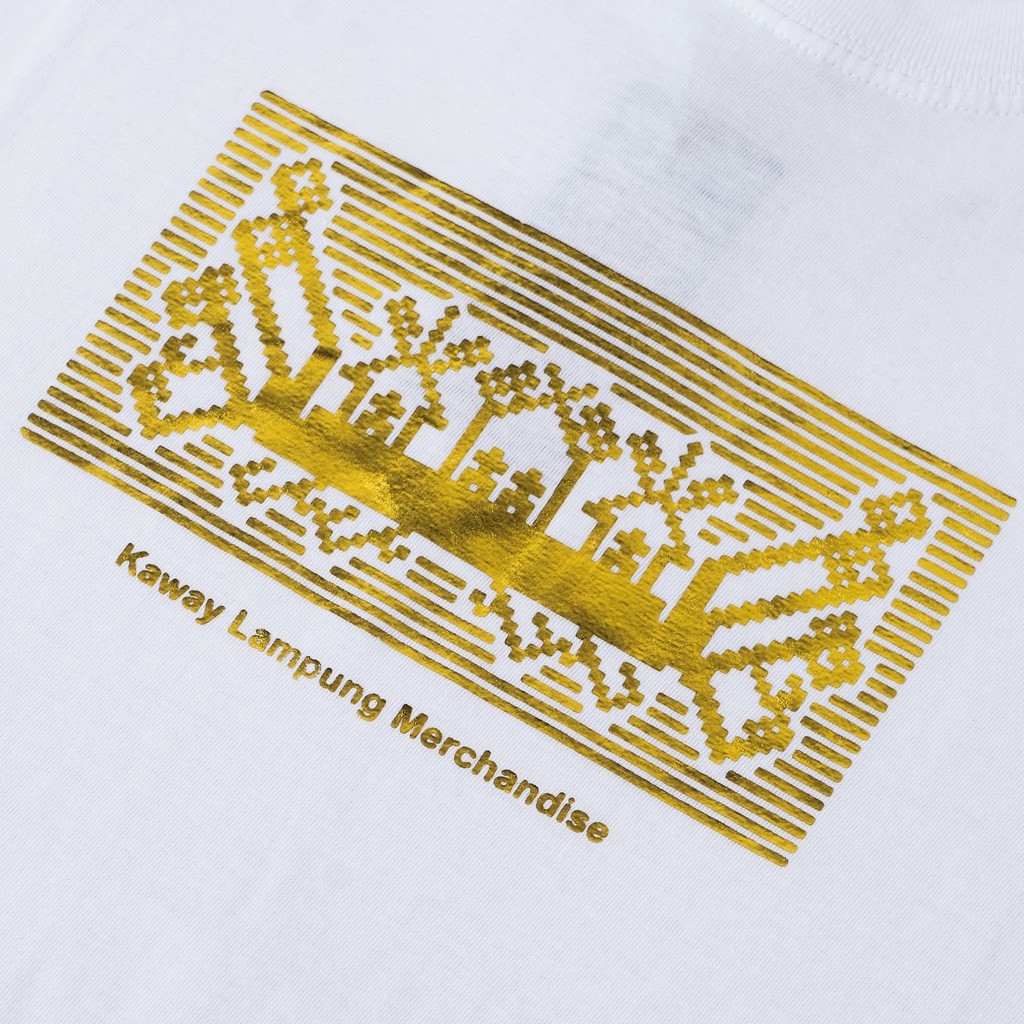 Kaway T-shirt Kaos- FO JUNK PIXEL White