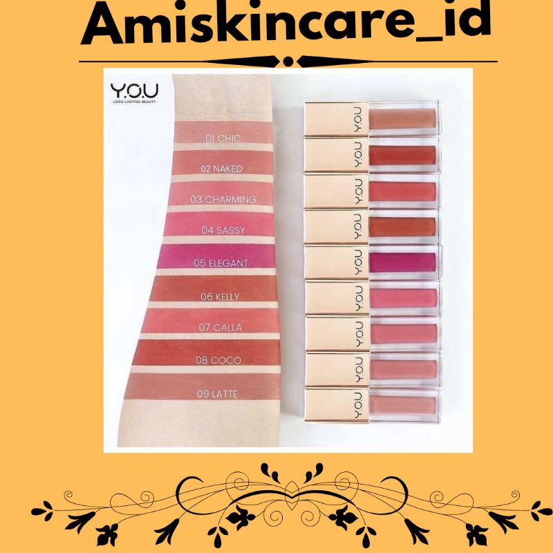 you rouge velvet matte lip cream