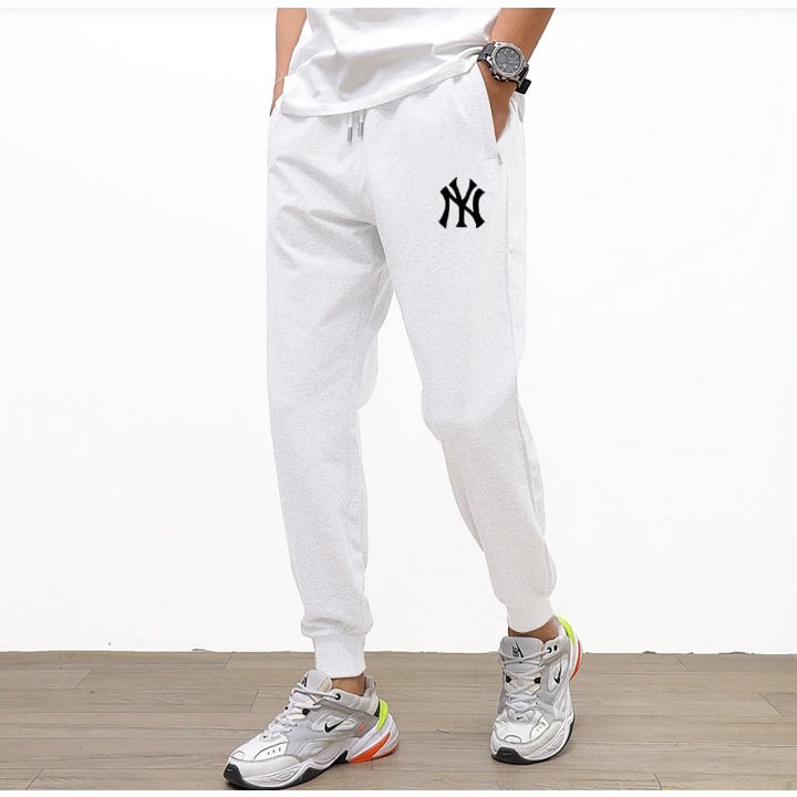 JOSJOLI_STORE/Celana Jogger Alan Bordir/Celana Panjang Jogger Pria Dewasa/Fit Pemakai 28-32cm