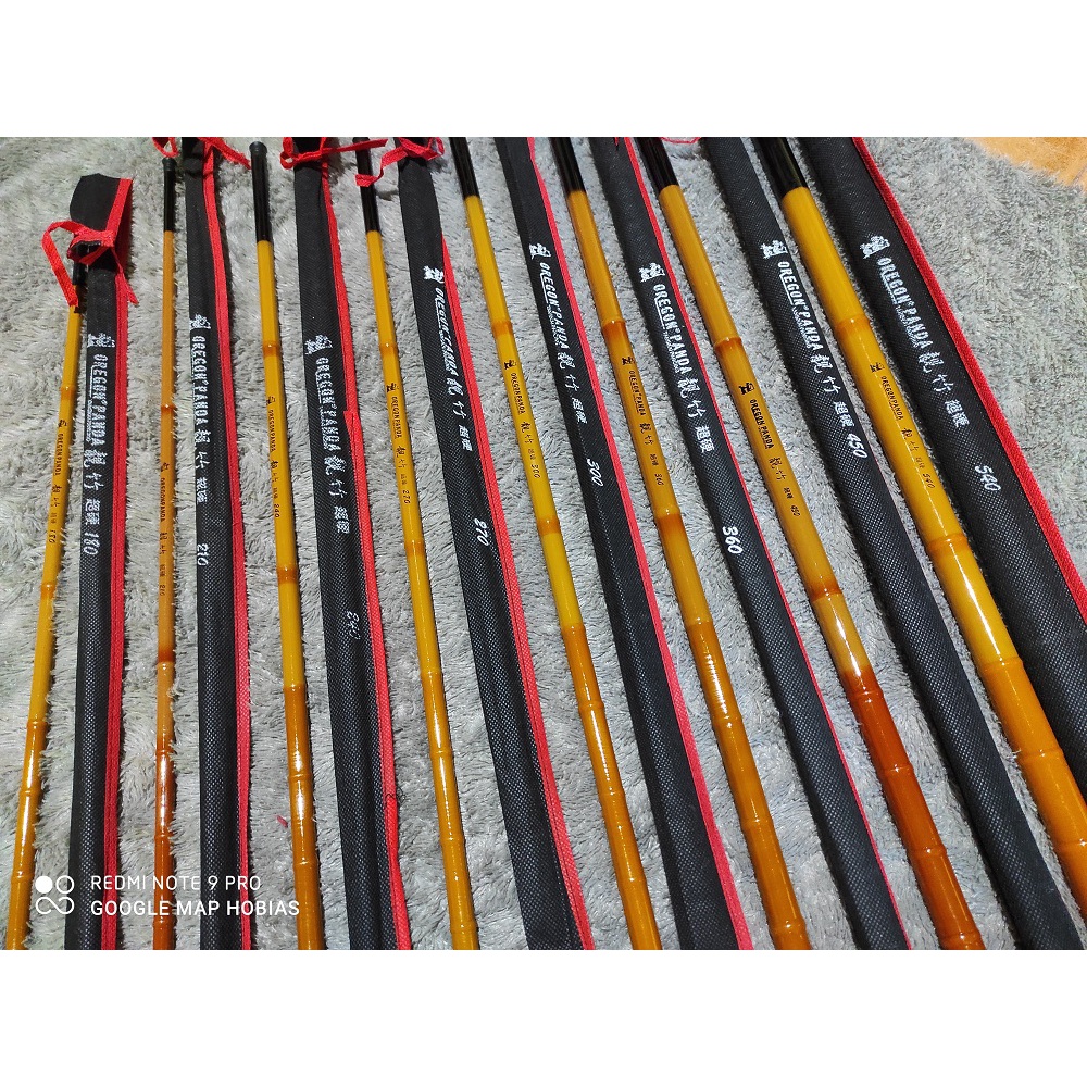 Joran Pancing Tegek Oregon Panda 180. 210. 240. 270. 300. 360. 450. 540