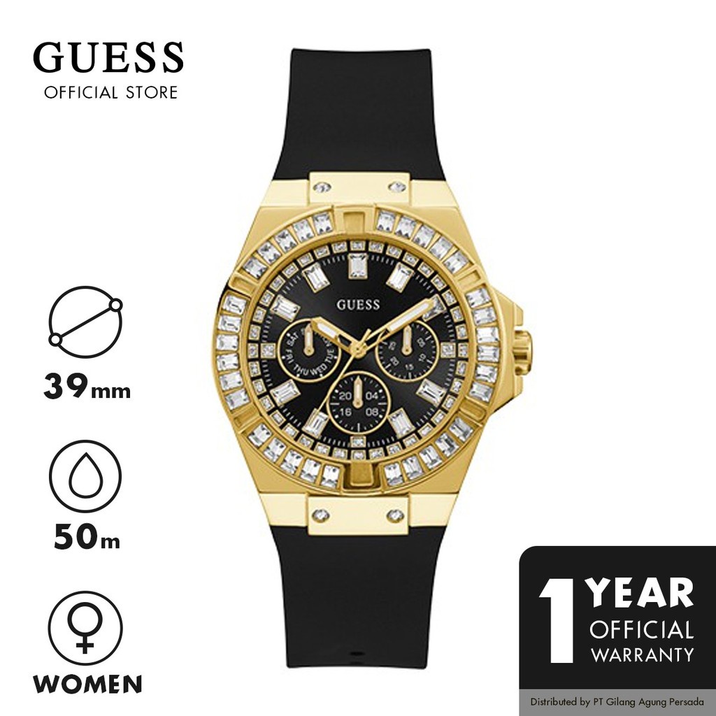Guess Ladies Watch Black & Gold VENUS - GW0118L1