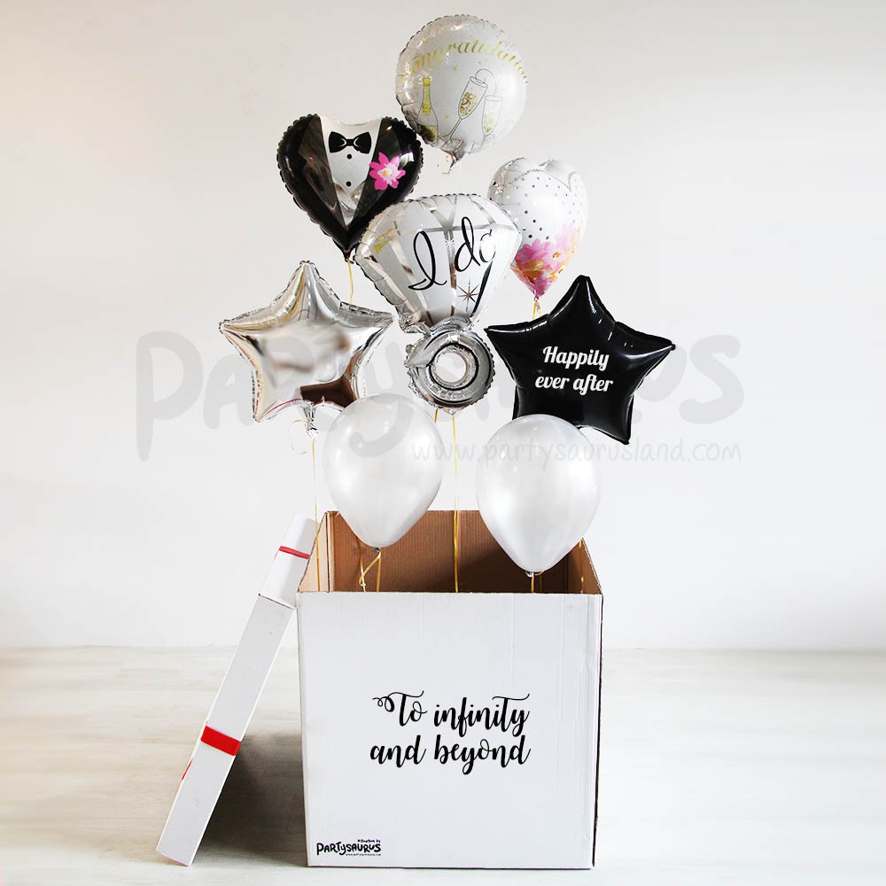 Happily Ever After Floatbox Surprise Balon Box