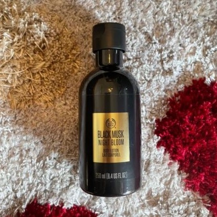 The body shop / tbs bodyhop black musk night bloom body lotion 250 ml Original 100%
