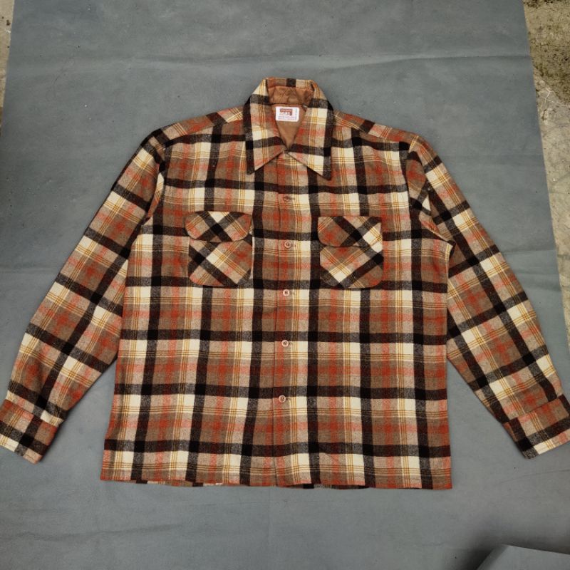 Flanel Veterano Wool Thrift By Monteomery Ward