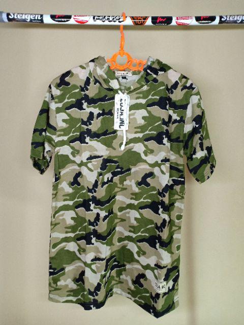 Bayar Di Tempat - Kaos Hoodie Pria Lengan Pendek Kaos Printing Kaos Motif Kaos Kupluk Kaos Surfing